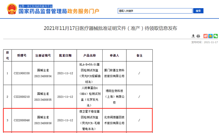 国内首款单核苷酸位点微卫星不稳定（MSI）基因检测试剂盒获批上市_腾博会官网基因